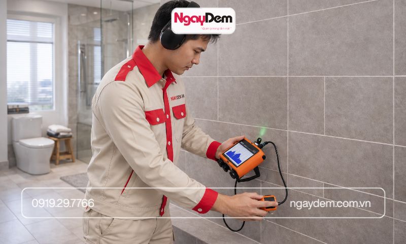 dò tìm rò rỉ nước