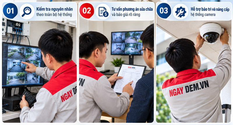 Sửa chữa Camera quan sát tại Hà Nội uy tín