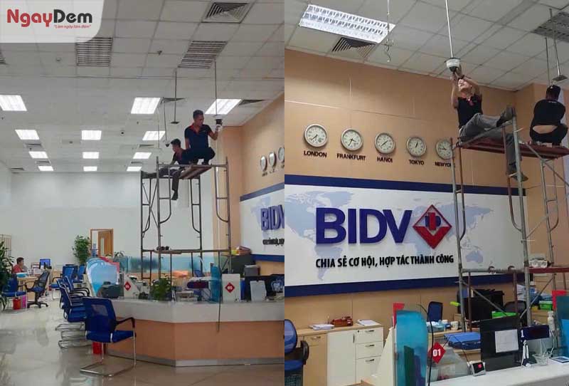 Dịch vụ thi công điện nhẹ cho ngân hàng chuyên nghiệp
