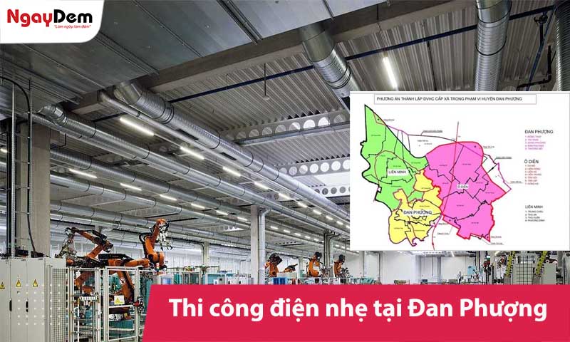 Thi công điện nhẹ tại Đan Phượng trọn gói - tối ưu chi phí