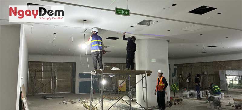 Dịch vụ thi công điện nhẹ Trung Tâm Thương Mại trọn gói