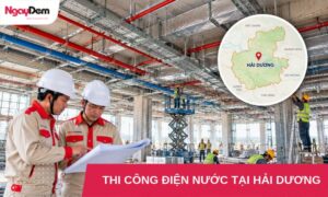 thi cong dien nuoc tai hai duong