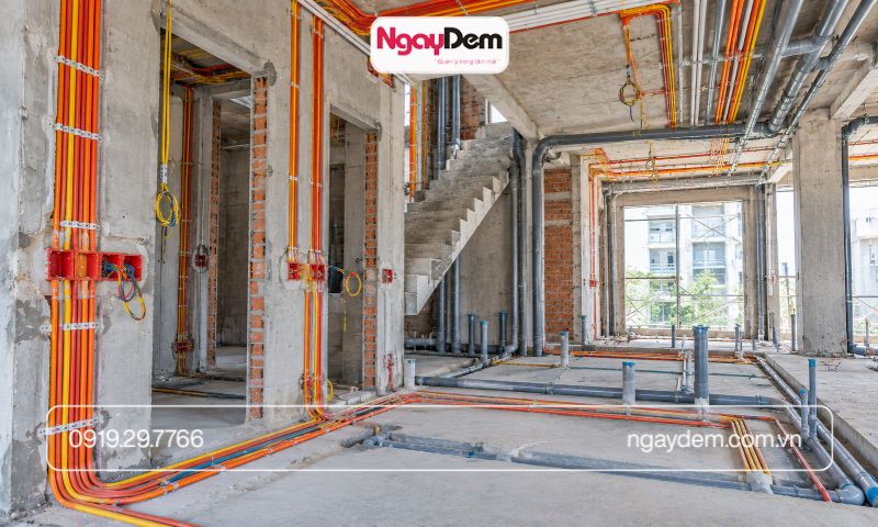 thi công điện nước tại Hải Dương