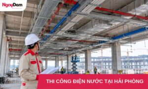 thi cong dien nuoc tai hai phong