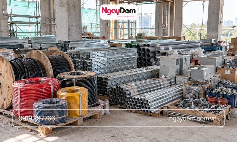 Những hạng mục thi công điện nước tại Phúc Thọ