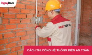 thi cong he thong dien