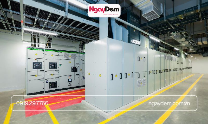 hoàn thiện thi công hệ thống điện nhà xưởng