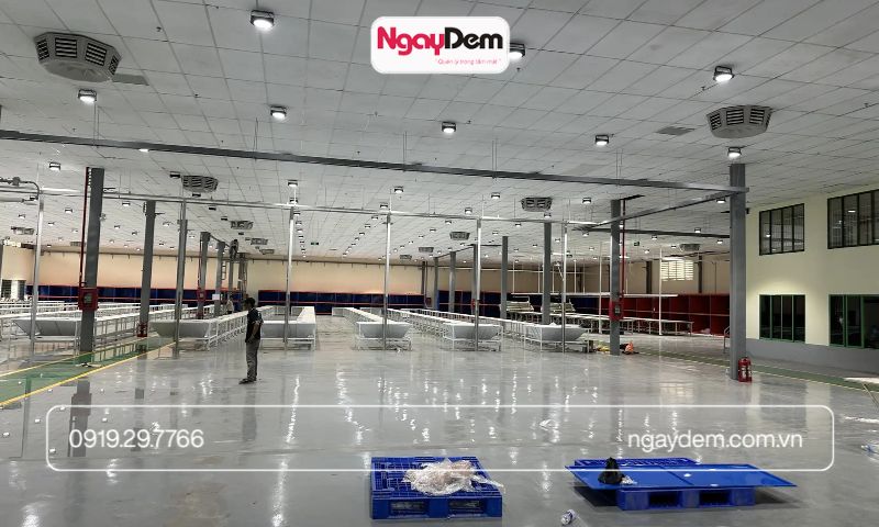 Dự án thi công điện công nghiệp của Công ty TNHH Kỹ Thuật Điện Đại Phú Thịnh