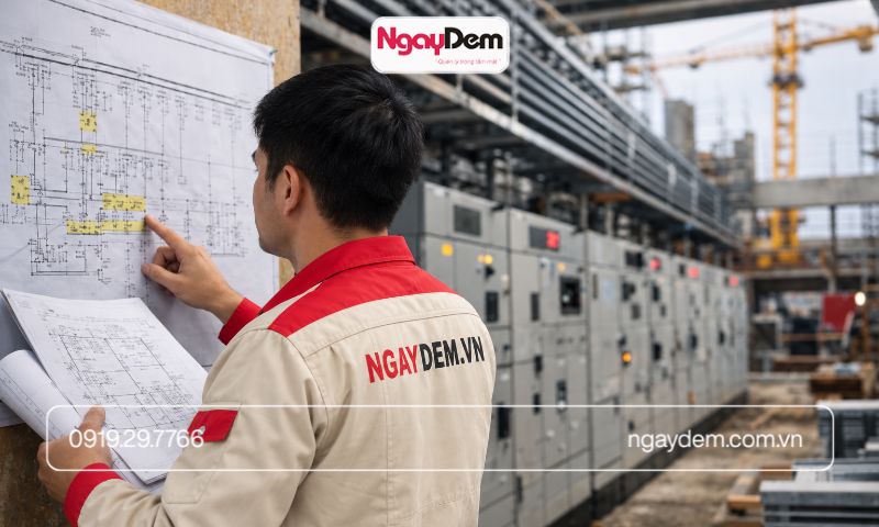 Tiêu chuẩn thi công và nghiệm thu hệ thống điện trong công trình